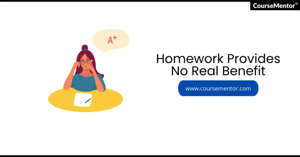 homework has no real benefit