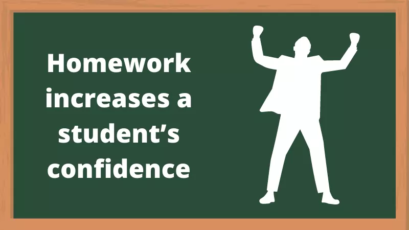 does homework break students confidence