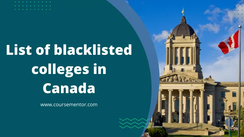 blacklisted colleges in canada