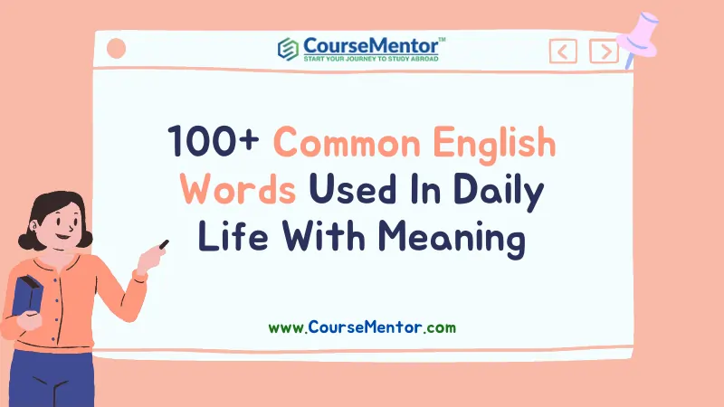 Common English Words Used In Daily Life