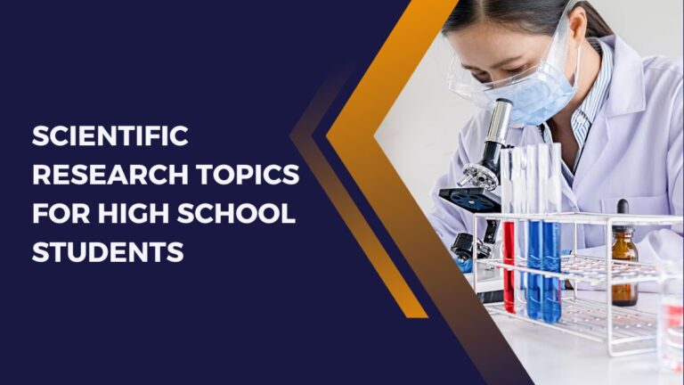 medical research ideas for high school students