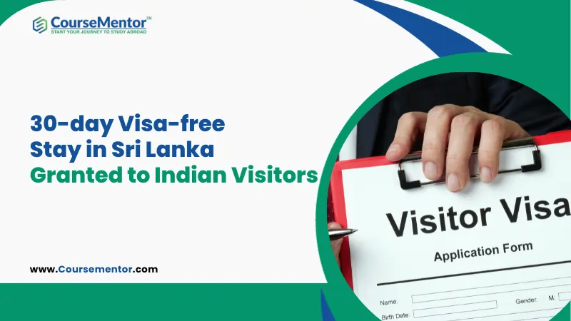 30-day Visa-free Stay in Sri Lanka granted to Indian Visitors