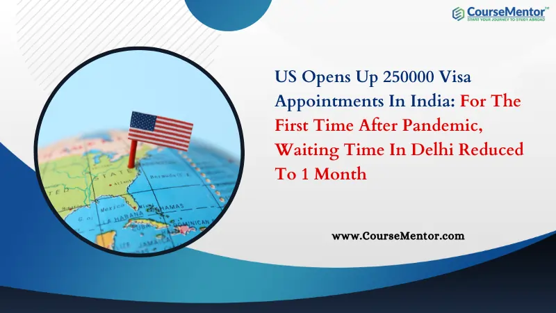 US Opens Up 250000 Visa Appointments In India