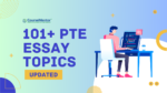 pte academic latest essay topics