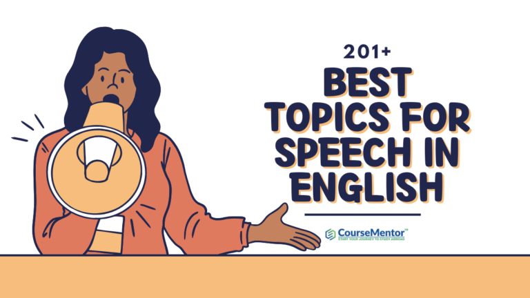 201+ Best Topics For Speech In English [Updated 2024]