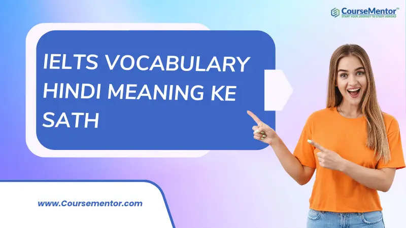 IELTS Vocabulary Hindi Meaning Ke Sath